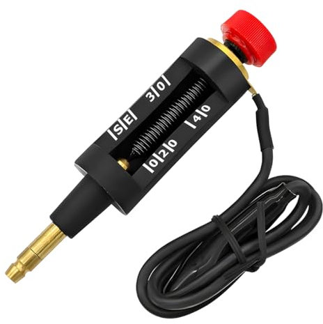 CGEAMDY Zündkerzenprüfer, Einstellbare Zündspule Tester, Zündsystem Spulendiagnose Detektor, Autowerkstatt Werkzeug Zubehör Motorreparaturwerkzeug Brandschutzwerkzeug