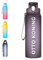 Otto Koning Botella Agua 1L Botella deportiva de Plástico Sin BPA. Hermética. Garrafa Agua con Cepillo de Limpieza, Boca Ancha, Correa Resistente Ideal para Deportes, Oficina, Bicicleta Reutilizable