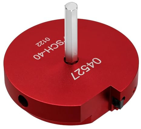 Wernfale 04526 pour Alésoir de Tuyau en PVC PPR300 4 Pouces, Accepte un Foret Standard de 1,27 Pouces, Adapté Aux Conduites D' et Aux Conduites de Drainage