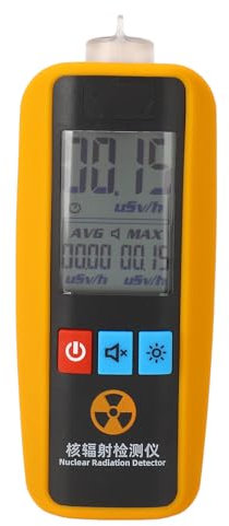 Contador Geigers, Contador Nuclear Geiger, Detector de Radiación de Radiación Nuclear Detector de Radiación X γ Monitoreo en Tiempo Real de Detección de Medidores de Detección Radiactiva Digital con