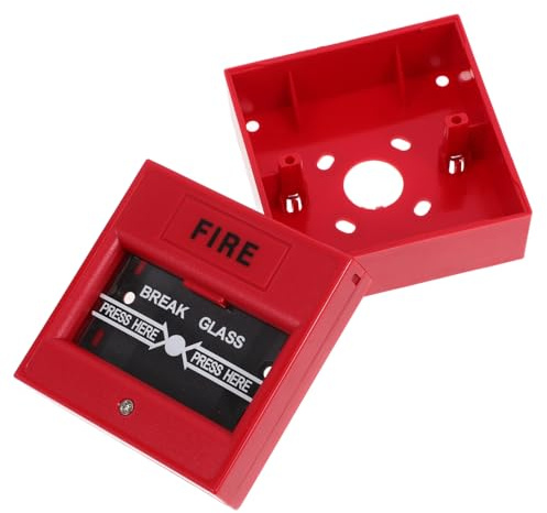 ETHZZLE Emergency Glass Break Alarm Button for Fire Safety Compact Device for Emergencies User Friendly Design for Easy Operation