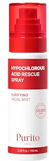 PURITO Hypochlorous Acid Facial Spray | Witch Hazel 5% + Forest Breeze | HOCl Facial Mist for Sensitive, Redness-Prone Skin | Refreshing Toner Mist | Korean Skincare, 100mL / 3.38 fl.oz