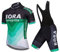 HOMTOL Fahrradtrikot Set Herren Kurzarm Trikot Herrentrikot Radhose Radtrikot Fahrradbekleidung Schnelltrocknend Atmungsaktiv mit 3D Sitzpolster für Rennrad MTB