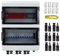 GTYORUS Boîte Photovoltaïque,DC überspannungsschutz PV Solar Trennschalter mit Solarstecker 3 String 1000V Photovoltaik DC Leitungsschutzschalter Blitzschutz Erdung für PV Anlage(3 in 3 out,40A)