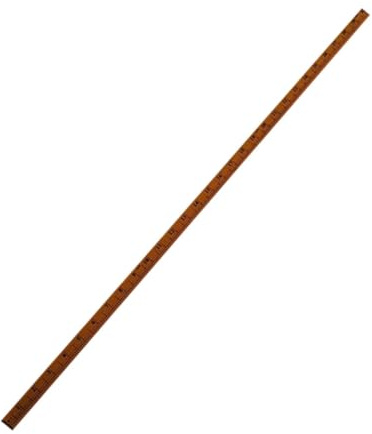 Harilla régler en bâtons de mètre Règle 1M Modèle de patron de couture Fabrication de règle droite Tailleur pour bureau Maison Salle de classe