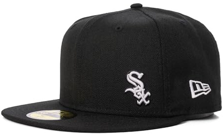 New Era Chicago White Sox 59Fifty Fitted Cap Kappe schwarz 7 1/4