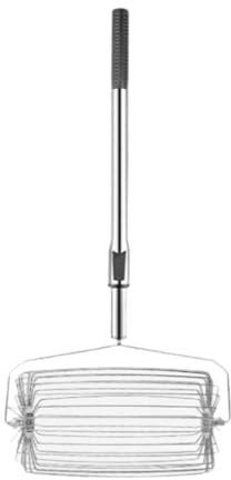 F Fityle Tennis Ball Collector Roller -Sammler, Keine Biegung über kompaktes Pickup Teleskoper professioneller Ball Picker Bälle Retriever, Halte Ungefähr 60 Bälle