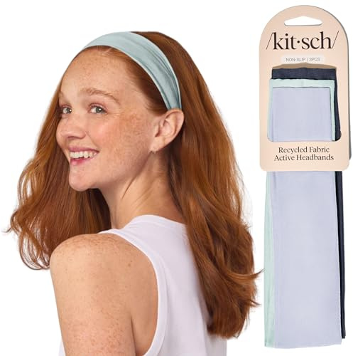 Kitsch Headbands for Women Non Slip - Garden Bouquet, 3pcs