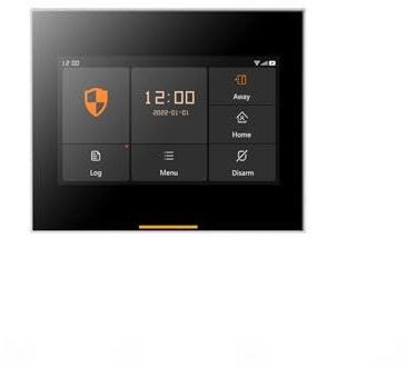 Système de sécurité Domestique, Système d'alarme de sécurité Domestique sans Fil 4G 433MHz Smart Alarme antivol avec sirène Solaire Tuya(Ost-10-H501-4G-K)