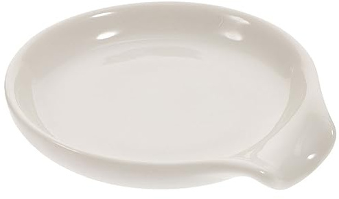 HEALEEP Soporte Cuchara Cocina CeráMica Reposacucharas Para Encimera DiseñO ÚNico FáCil Limpieza Y Uso Seguro