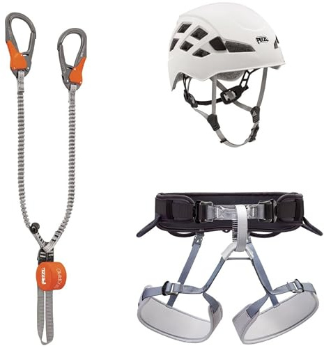 PETZL Kit VIA FERRATA EASHOOK S1 pour adultes, usage quotidien, format pratique