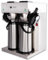 Beeketal 'BGK-TK2' Gastro Duo Filterkaffeemaschine inkl. 2 Pump Thermoskannen mit je 2,1 Liter Kapazität | Doppel Filter Kaffeemaschine inkl. Starterset Kaffe Korbfilter (Größe: 85/245)