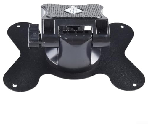 Soporte ajustable para monitor de coche de 7 9 pulgadas, marco de soporte de pantalla TFT para vehículo con sistema de fijación de tornillo para instalación en el salpicadero, color negro