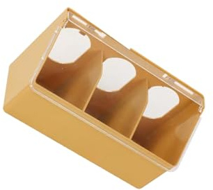 Allayu Mangiatoia per piccioni, colombe, uccelli, acqua, cibo, scatola sospesa, installazione regolabile, garantisce un facile riempimento senza fuoriuscite, mangiatoia per piccioni, cibo per colombe,