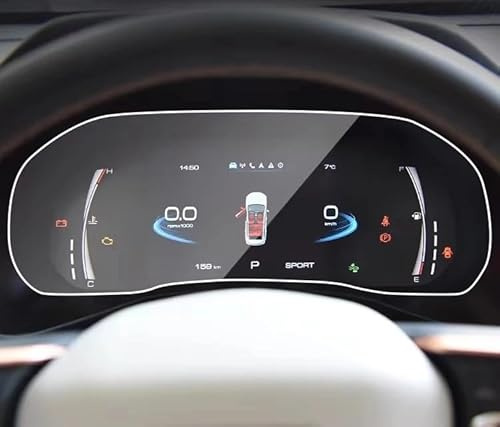 Lámina Protectora para Sistemas de navegación en el Coche Haval Jolion 2021-2023, lámina Protectora de Pantalla del salpicadero Fabricada en Vidrio Templado (salpicadero).