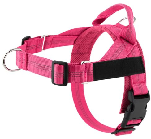 Paropet No Pull Dog Harness (Magenta,M)