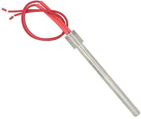 220v 300w 350w Resistencia bujía encendido para estufa de pellets - diametro 10mm - longitud 140 150 170mm (sin rosca, longitud 140mm)