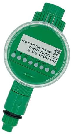 Namvo Temporizador de agua para jardín de 3/4 pulgadas 19 mm Rosca Regadera Automática Riego Temporizador para Jardín Invernadero Planta Hierba