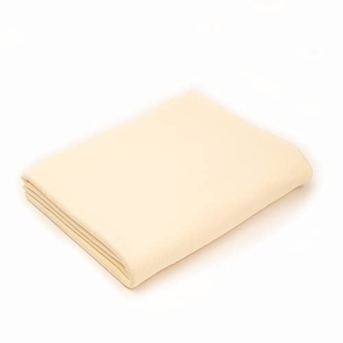 VALENGO Premium Skin Tone Fabric for Doll Making, 100% Cotton Interlock Fabric, Waldorf Doll Skin Fabric, Cloth Doll Skin Color Fabric - 1 Yard (Fair)