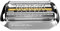BESTBOMG Series 9 Elektrorasierer Scherkopf Kompatibel mit Braun Elektrorasierer Series 9 Pro Ersatzscherteil Rasiererköpfe für Männer, 1er Pack (Silber, 94M)