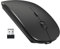 OOYES Wireless Mouse, 2.4G Slim Portable Wireless mouse for Laptop,Silent PC wireless MOUSE 2.4GHz with USB Nano Receiver,Mice Optical Scroll Mouse For for PC, Mac, Laptop(Black)