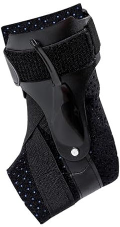 OYIWINMI Sprunggelenkbandage Links Bandage Fußgelenk Knöchel Bandage Atmungsaktive Knöchelstütze Verstellbare Fußgelenkbandage mit Klettverschluss für Damen Herren Sport L (L)