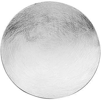 Nenalina Rund Anhänger für Damen Kette oder Halskette gebürstet in 925 Sterling Silber 361278-300