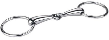 Covalliero Wassertrense hohl, Trensengebiss, Edelstahl, rostfrei, 14,5cm, 18mm, Pferde