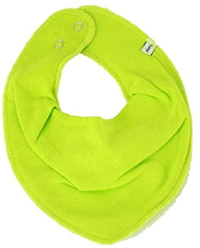 Pippi Baby Halstuch Lätzchen Dreieckstuch Biobaumwolle UNI (lime green)