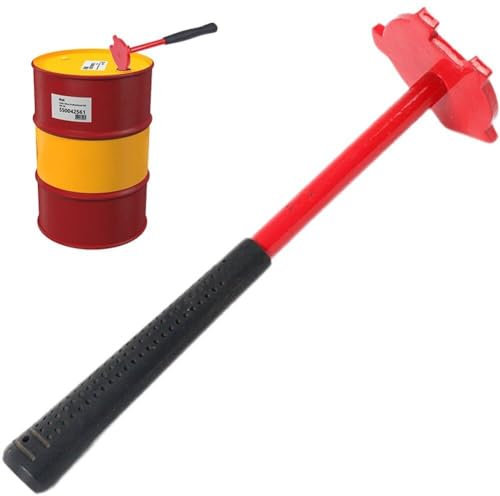 Apri Barile di Petrolio Universale 200l Manuale Chiave per Serbatoio 'Olio Tappo Filettato per Tamburo di Petrolio Strumento Aperto Apri Coperchio per Tamburo di Petrolio Strumento per Aprire Il