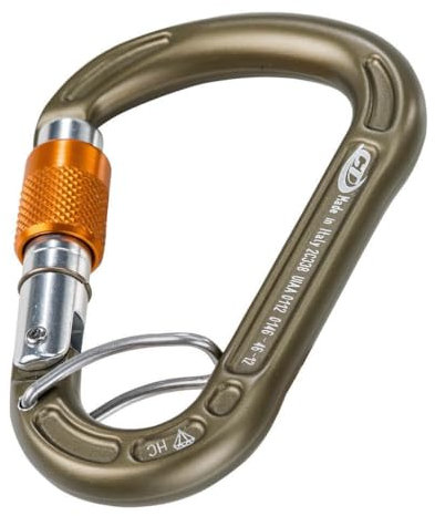 Climbing Technology Karabiner / Express-Set HMS Concept HC SGL - braun bronze (158) 0