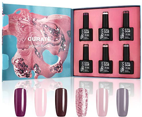 MYGEL by Mylee Runway Gel Nail Polish Set with a Glossy, Shimmery Finish [Autumn/Winter Range] – Long Lasting, Easy to Apply & Damage Proof Wear for Professional Salon & Home Use