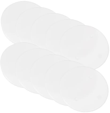 CANIGHT 60 Stück Weiße Drahtpaneele, Wandschutzabdeckungen, Deckenabdeckungsplatten, Stecker, Deckenabdeckungen, Zugangsdeckenpaneele Für Trockenbau, Blindsteckdosenabdeckungen,