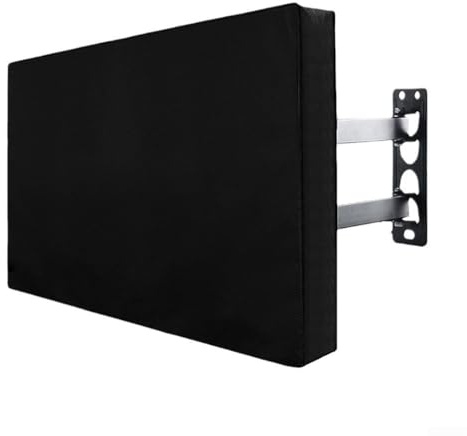 Copertura per TV da esterno in tessuto Oxford 600D compatibile con televisori LED LCD da 70 75/80 85 pollici per protezione continua all'aperto (70-75)