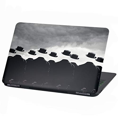 Pellicola adesiva protettiva per computer portatile laptop autoadesiva foglio adesivo in vinile (13-14 pollici, LP6 uomini senza testa)