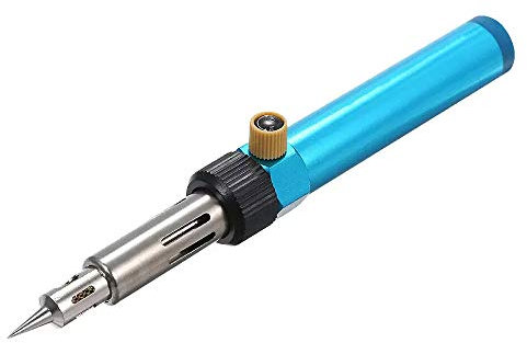 ExcInter Refillable Butane Pen Tool Cordless Gas Blow Torch Soldering Iron Gun for Repair Welding