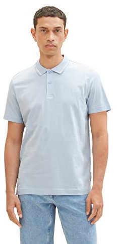 TOM TAILOR Herren 1036437 Poloshirt mit Streifen, 31992-Stonington Blue White Stripes, M