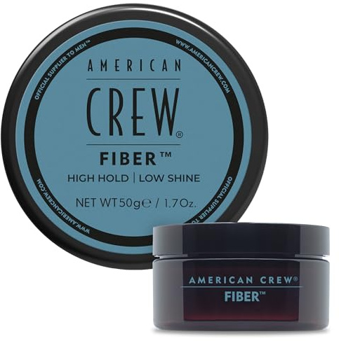 American Crew Men's Hair Fiber, Like Styling Gel with High Hold & Low Shine, Travel Size, 1.7 oz