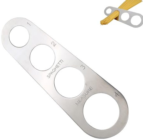 Spaghetti Pasta Measure Tool - Accurate Measurer Portion Control for 1-4 Servings,Ruler-Shaped Noodle Exact Measuring Versatile Tools Suitable for Noodles,Kitchen Cooking Gadgets