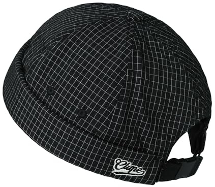 CLAPE Docker Cap Herren Damen Leicht Faltbar Verstellbar Docker Mütze