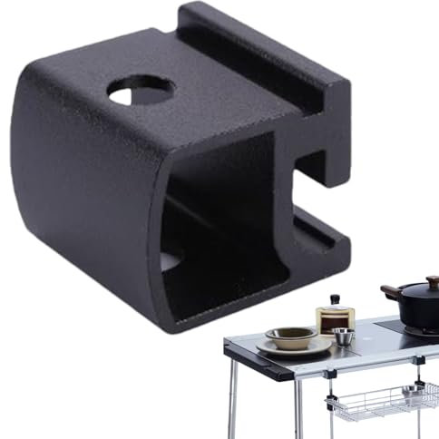 Skjutlås för campingutrustning – glidlås för vandringstillbehör, möbelförlängningar av aluminiumlegering höghållfasta beslag för spismontering, picknick, vandring och camping