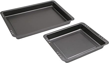 CHG 9550-104 Set 2 pirofile per sformati 42,0 x 29,0 x 4 cm e 29,0 x 23,0 x 4,0 cm