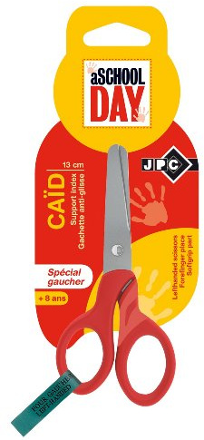 JPC Créations Caïd Ciseaux gaucher pour Enfant 13 cm Violet