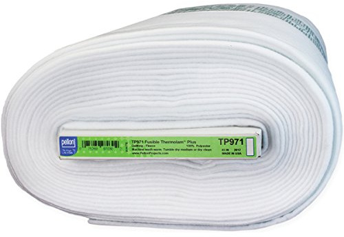Pellon 45 x 15 yd Thermolam Plus Fusible Fleece, White