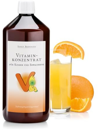 Sanct Bernhard Vitaminkonzentrat für Kinder und Erwachsene mit Vitamin C, B, Folsäure, Biotin, Niacin, Pantothensäure