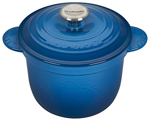 Le Creuset Enameled Cast Iron Rice Pot & Insert, 2.25 qt., Marseille