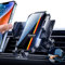 VANMASS 2025 Upgrade【Militär-Klasse】Handyhalterung Auto Lüftungshaken Bombenfest Handyhalter 360°Drehbar Autohalterung 100% Silikonschutz Kfz Smartphone Halterung Auto für iPhone 16 Pro 15 Samsung usw