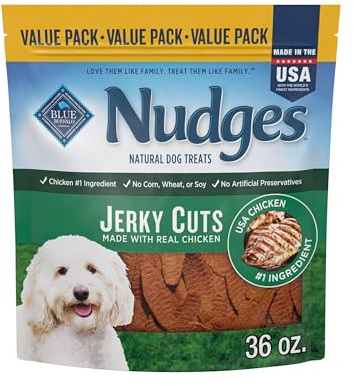Blue Buffalo Nudges Jerky Cuts Natural Dog Treats Chicken