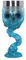 Nemesis Now Soul Spirit - Copa de 19,3 cm, inserto extraíble de acero inoxidable, diseñado por expertos, fundido en resina transparente, vasos de agua (azul)