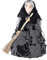 ulapithi Horror Broom Doll Halloween Decoration, Witch on Broom Halloween Doll | Witch Doll Halloween Decoration - Handmade Halloween Decoration Props, Halloween Doll for Family